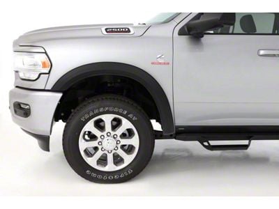 Bushwacker OE Style Fender Flares; Front; Matte Black (19-24 RAM 2500)