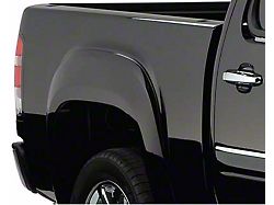 Bushwacker OE Style Fender Flares; Rear; Matte Black (07-14 Sierra 3500 HD)