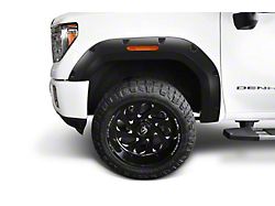 Bushwacker Pocket Style Fender Flares; Front and Rear; Matte Black (20-25 Sierra 3500 HD)