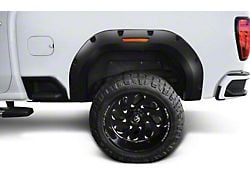 Bushwacker Pocket Style Fender Flares; Rear; Matte Black (20-25 Sierra 3500 HD)