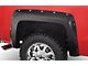 Bushwacker Pocket Style Fender Flares; Front and Rear; Matte Black (07-14 Silverado 2500 HD)