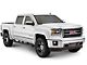 Bushwacker Pocket Style Fender Flares; Front and Rear; Graphite Metallic (17-19 Silverado 3500 HD SRW)