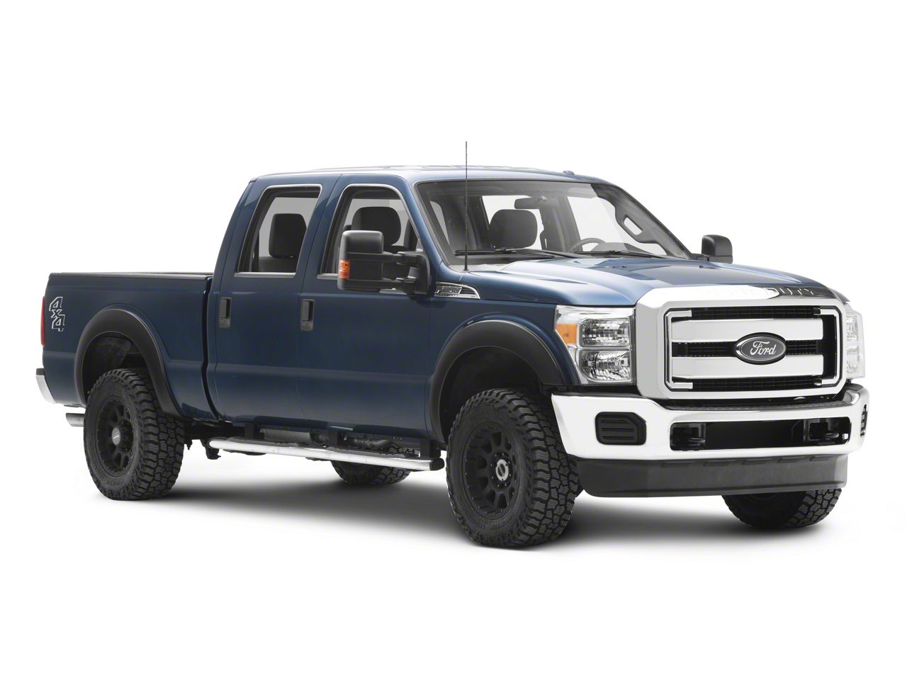 Bushwacker F 250 Super Duty Oe Style Fender Flares Front And Rear Matte Black 20941 02 11 16 1446