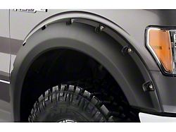 Bushwacker Pocket Style Fender Flares; Front; Matte Black (11-16 F-250 Super Duty)