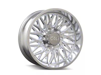 Cali Off-Road Crusher Polished 8-Lug Wheel; 22x10; -19mm Offset (01-06 Sierra 2500 HD)