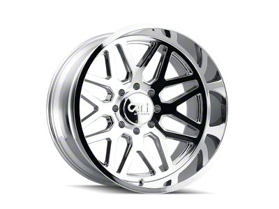 Cali Off-Road Invader Chrome 8-Lug Wheel; 20x10; -25mm Offset (01-06 Sierra 2500 HD)