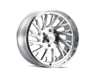 Cali Off-Road Purge Polished 8-Lug Wheel; 20x10; -25mm Offset (01-06 Sierra 2500 HD)