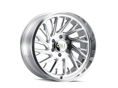 Cali Off-Road Purge Polished 8-Lug Wheel; 20x12; -51mm Offset (01-06 Sierra 2500 HD)