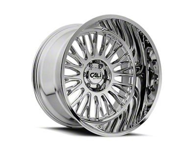 Cali Off-Road Vertex Chrome 8-Lug Wheel; 22x12; -44mm Offset (01-06 Sierra 2500 HD)