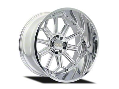 Cali Off-Road Auburn Polished 8-Lug Wheel; 22x12; -51mm Offset (01-06 Sierra 3500 HD SRW)