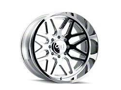 Cali Off-Road Invader Chrome 8-Lug Wheel; 28x12; -44mm Offset (01-06 Sierra 3500 HD SRW)