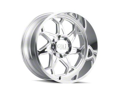 Cali Off-Road Sevenfold Polished 8-Lug Wheel; 20x12; -51mm Offset (01-06 Silverado 2500 HD)