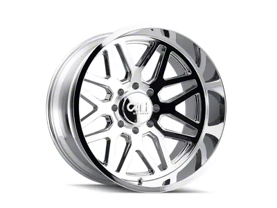 Cali Off-Road Invader Chrome 8-Lug Wheel; 20x10; -25mm Offset (01-06 Silverado 3500 HD SRW)