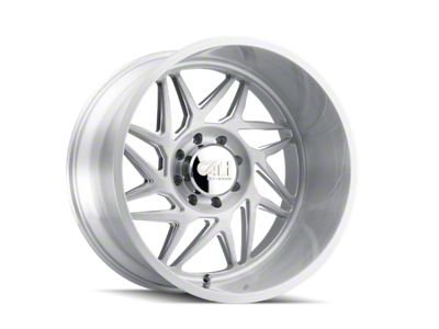 Cali Off-Road Gemini Brushed Milled 8-Lug Wheel; 24x14; -76mm Offset (03-09 RAM 2500)