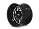 Cali Off-Road Gemini Gloss Black Milled 8-Lug Wheel; 24x14; -76mm Offset (03-09 RAM 2500)