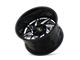 Cali Off-Road Gemini Gloss Black Milled 8-Lug Wheel; 24x14; -76mm Offset (03-09 RAM 2500)