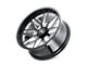 Cali Off-Road Invader Gloss Black Milled 8-Lug Wheel; 24x14; -76mm Offset (03-09 RAM 2500)