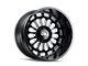 Cali Off-Road Paradox Gloss Black Milled 8-Lug Wheel; 22x12; -51mm Offset (03-09 RAM 2500)