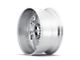 Cali Off-Road Sevenfold Brushed Milled 8-Lug Wheel; 20x9; 0mm Offset (03-09 RAM 2500)