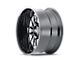 Cali Off-Road Summit Gloss Black Milled 8-Lug Wheel; 20x10; -25mm Offset (03-09 RAM 2500)