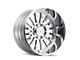 Cali Off-Road Summit Polished 8-Lug Wheel; 24x14; -76mm Offset (03-09 RAM 2500)