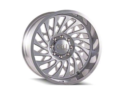 Cali Off-Road Switchback Polished 8-Lug Wheel; 24x12; -51mm Offset (03-09 RAM 2500)