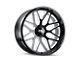 Cali Off-Road Invader Gloss Black Milled 8-Lug Wheel; 24x14; -76mm Offset (03-09 RAM 3500 SRW)