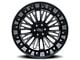 Cali Off-Road Vertex Gloss Black Milled 8-Lug Wheel; 26x14; -76mm Offset (03-09 RAM 3500 SRW)