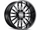 Cali Off-Road Summit Gloss Black Milled 6-Lug Wheel; 20x9; 0mm Offset (04-08 F-150)