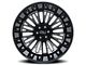 Cali Off-Road Vertex Gloss Black Milled 6-Lug Wheel; 26x14; -76mm Offset (07-13 Sierra 1500)