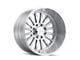 Cali Off-Road Summit Brushed Milled 8-Lug Wheel; 22x12; -51mm Offset (11-14 Sierra 3500 HD SRW)