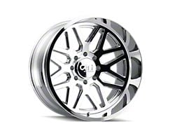 Cali Off-Road Invader Chrome 6-Lug Wheel; 28x12; -44mm Offset (07-13 Silverado 1500)