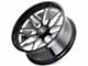 Cali Off-Road Invader Gloss Black Milled 6-Lug Wheel; 20x12; -51mm Offset (07-13 Silverado 1500)