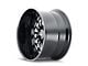 Cali Off-Road Paradox Gloss Black Milled 6-Lug Wheel; 24x14; -76mm Offset (07-13 Silverado 1500)