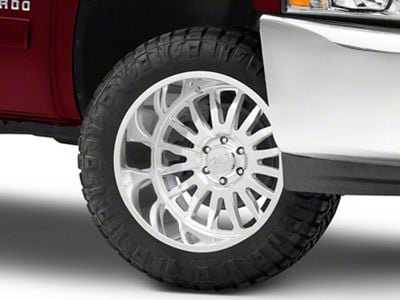 Cali Off-Road Summit Polished 6-Lug Wheel; 22x10; 0mm Offset (07-13 Silverado 1500)