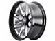 Cali Off-Road Invader Gloss Black Milled 6-Lug Wheel; 20x12; -51mm Offset (07-14 Tahoe)