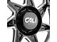 Cali Off-Road Sevenfold Gloss Black Milled 6-Lug Wheel; 20x10; -25mm Offset (07-14 Tahoe)
