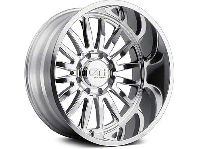 Cali Off-Road Summit Polished 6-Lug Wheel; 22x12; -51mm Offset (07-14 Tahoe)