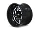 Cali Off-Road Gemini Gloss Black Milled 8-Lug Wheel; 20x10; -25mm Offset (10-18 RAM 2500)