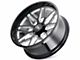 Cali Off-Road Invader Gloss Black Milled 6-Lug Wheel; 20x12; -51mm Offset (14-18 Sierra 1500)