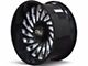 Cali Off-Road Switchback Gloss Black Milled 6-Lug Wheel; 20x10; -25mm Offset (14-18 Sierra 1500)