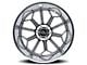 Cali Off-Road Auburn Polished 6-Lug Wheel; 22x12; -51mm Offset (14-18 Silverado 1500)