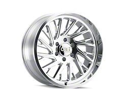 Cali Off-Road Purge Polished 6-Lug Wheel; 24x14; -76mm Offset (14-18 Silverado 1500)