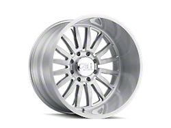 Cali Off-Road Summit Brushed Milled 8-Lug Wheel; 22x12; -51mm Offset (15-19 Sierra 3500 HD SRW)