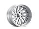 Cali Off-Road Purge Brushed and Clear Coated 8-Lug Wheel; 22x12; -51mm Offset (17-22 F-250 Super Duty)