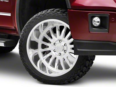 Cali Off-Road Summit Polished 6-Lug Wheel; 22x12; -51mm Offset (14-18 Sierra 1500)