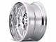 Cali Off-Road Gemini Polished Milled 6-Lug Wheel; 22x12; -51mm Offset (2024 Ranger)