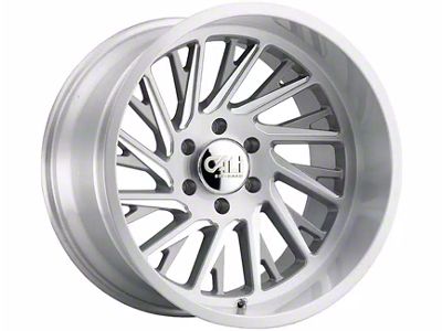 Cali Off-Road Purge Brushed Gloss 6-Lug Wheel; 22x12; -51mm Offset (24-25 Ranger)