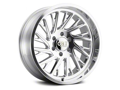 Cali Off-Road Purge Polished Milled 6-Lug Wheel; 22x12; -51mm Offset (24-25 Ranger)