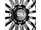 Cali Off-Road Summit Gloss Black Milled 5-Lug Wheel; 20x10; -25mm Offset (94-01 RAM 1500)